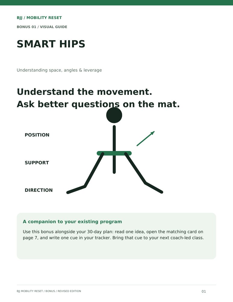 Smart Hips guide cover